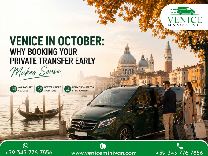 Venice in October: Why Booking Your Private Transfer Early Makes Sense